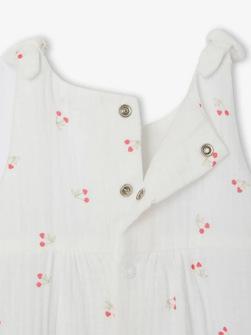 Vertbaudet Mädchen Baby Overall, Beige, – Produktbild 3 von 3