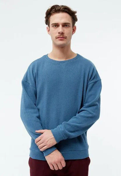 Givn Berlin Givn Berlin Sweater GBANTHONY aus recycelter Baumwolle, Distant blue, – Produktbild 1 von 4