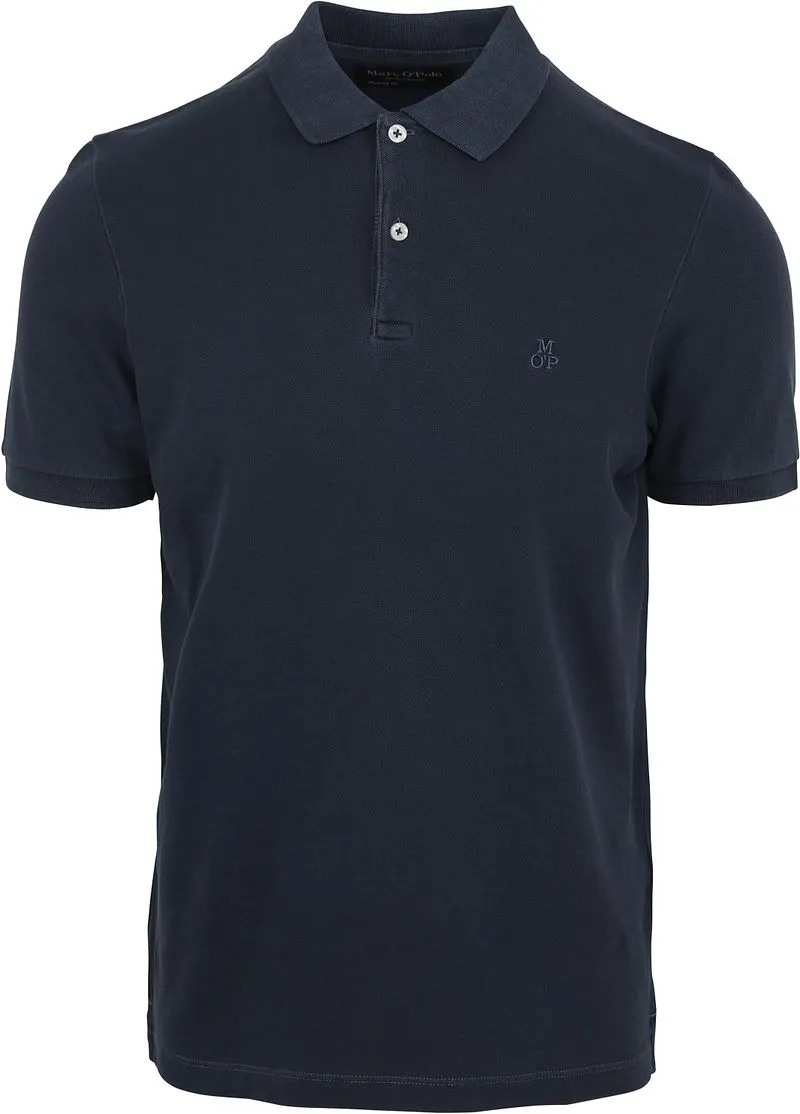 Marc O'Polo Marc O'Polo Poloshirt Dunkelblau, Dunkelblau, – Produktbild 2 von 5