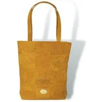 MATES OF NATURE MATES OF NATURE Korktasche Shopper – Große Handtasche aus Kork - verschiedene Farben & Muster, Mustard (gelb), – Produktbild 1 von 1