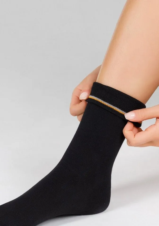 CAMANO CAMANO Socken bamboo 4er Pack, Schwarz, – Produktbild 5 von 5