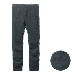People Wear Organic People Wear Organic Wolle Seide Leggings, grau mélange – Produktbild 1 von 1