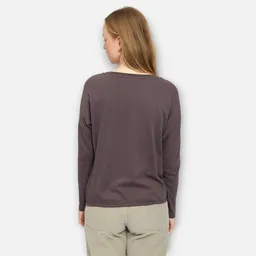 Mazine Mazine Jersey Knit Longsleeve, Farbe eggplant – Produktbild 1 von 1