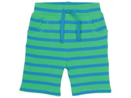 Frugi Frugi Baby und Kinder Bermuda grün-blue-geringelt Gr.2 (3-6 Monate) – Produktbild 1 von 1