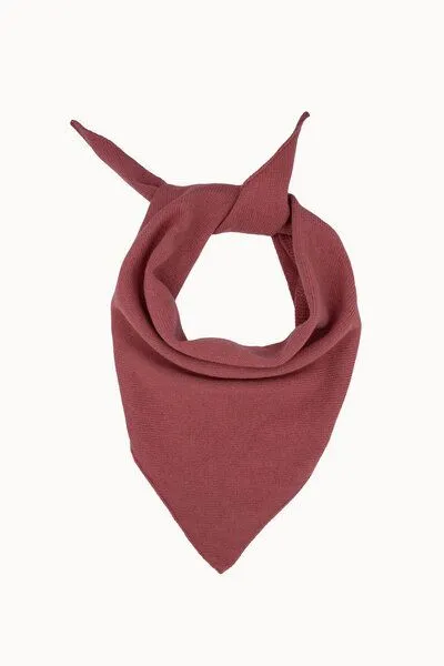 Kopyto Kopyto BIRUANG Bandana Halstuch 100% Merinowolle RWS-Zertifiziert Ökologisch Unifarben, Rosa, – Produktbild 1 von 4