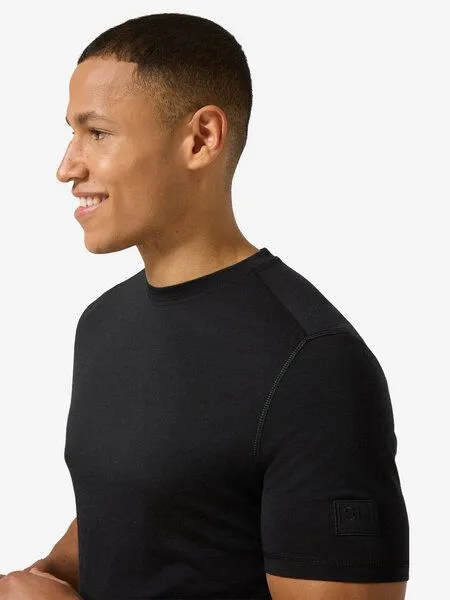 Super.Natural Super.Natural M BIO BASE TEE für Herren, Merino, Jet black, – Produktbild 2 von 4