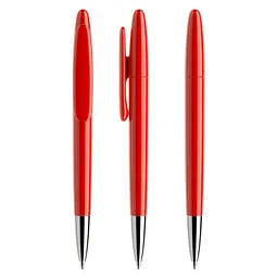 prodir prodir® Drehkugelschreiber DS5 TPC Twist, blaue Mine, rot, Rot, – Produktbild 1 von 1