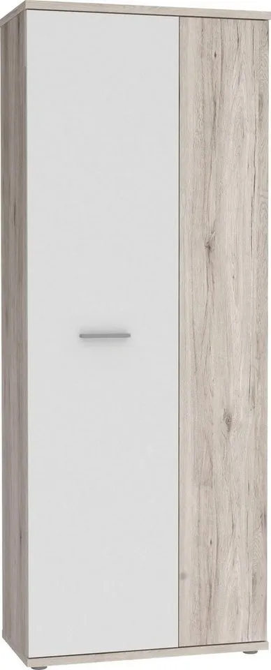 FORTE Schuhschrank Netty Höhe ca, 179 cm, Beige, – Produktbild 6 von 8