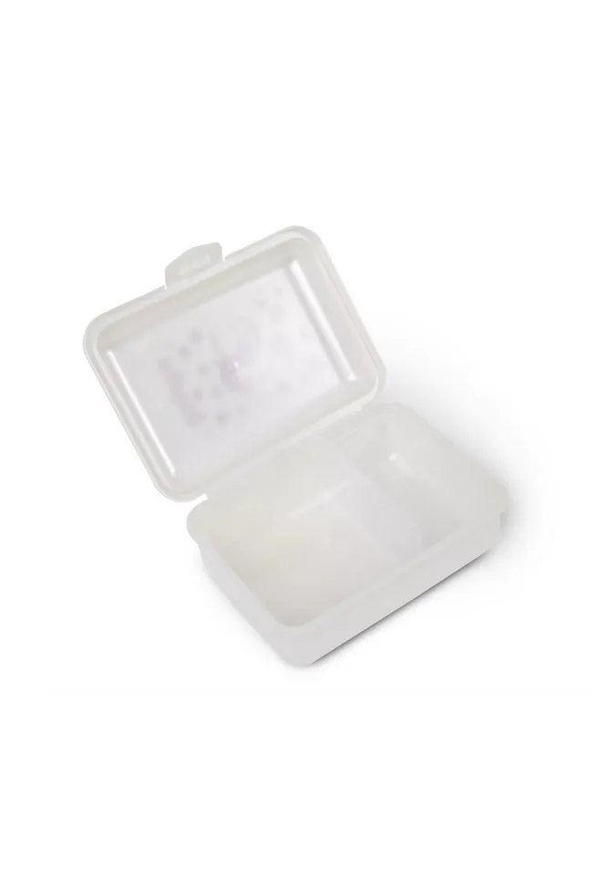 Ergobag Ergobag Lunchbox Brotdose, Kunststoff, (Brotdose, 1-tlg., 1x Brotdose), spülmaschinengeeignet bis 45 Grad, Handwäsche empfohlen, Weiß, – Produktbild 3 von 5