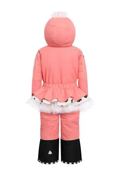 WeeDo WeeDo Schneeanzug Flamingdo, Peachy pink + sandshell, – Produktbild 2 von 3