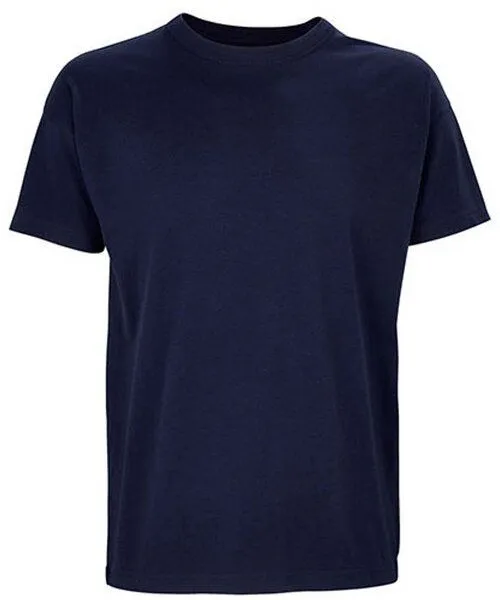 Sol's Sol's Herren Oversize T-Shirt Rundhals Bio - Baumwolle Loose Fit, Navy (french), – Produktbild 1 von 4