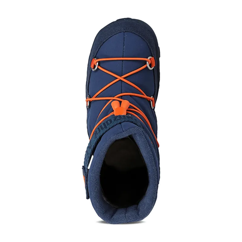 Affenzahn Affenzahn Snowy Elephant AFZ-SSW - Stiefel mit Futter - Barfußschuhe für Kinder, Blau, – Produktbild 2 von 8