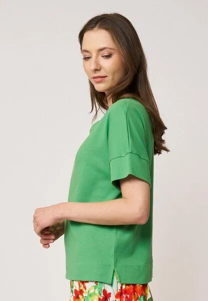 LANA Organic LANA Organic Shirt, Modell Valentina, Island green, – Produktbild 2 von 4