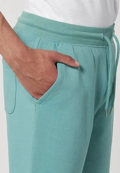 TORLAND TORLAND Joggingshorts TRAINER, Petrol (teal monstera), – Produktbild 3 von 3