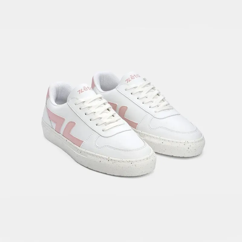 Zèta Zèta Damen vegan Sneaker Alpha Rose, Hell-pink, – Produktbild 2 von 2