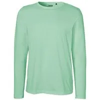 Neutral Neutral® Herren Langarm T-Shirt von Neutral Bio Baumwolle, Dusty mint, – Produktbild 1 von 1