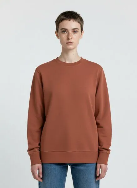 UNIPOLAR UNIPOLAR Basic Pullover Modell: Chess, Heritage brown (rot), – Produktbild 2 von 2