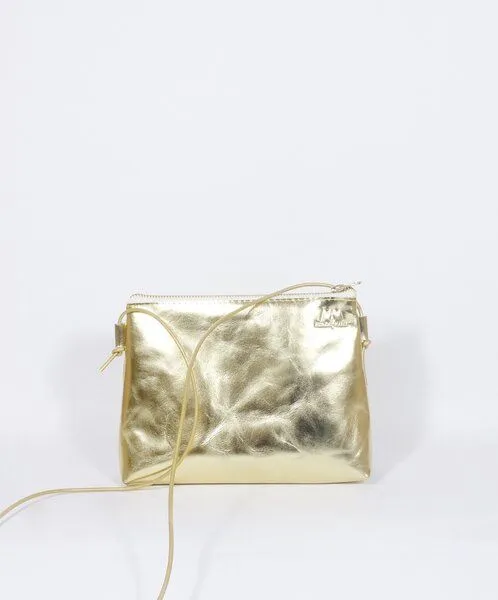 monday market monday market Ledertasche Stine, Gold, – Produktbild 1 von 4