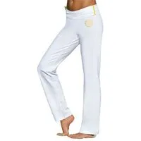 The Spirit of OM The Spirit of OM Yogahose mit Umschlagbund weiß – Produktbild 1 von 1