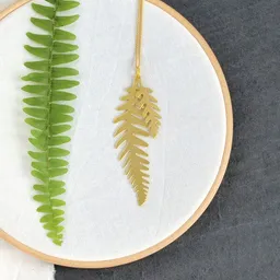 renna deluxe renna deluxe Farn Kette lang vergoldet – Produktbild 1 von 1