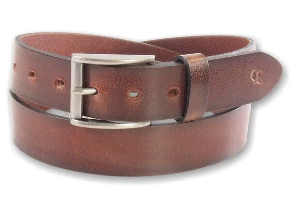 Greenbelts Greenbelts Herren Ledergürtel BASE, Brown, – Produktbild 3 von 4