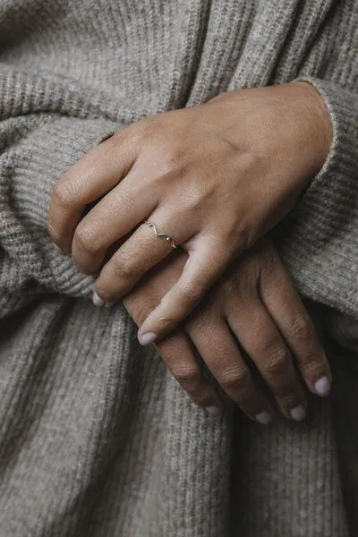 Jyoti - Fair Works Jyoti - Fair Works Ring Stan Messing/ Silber, Silber, – Produktbild 2 von 4