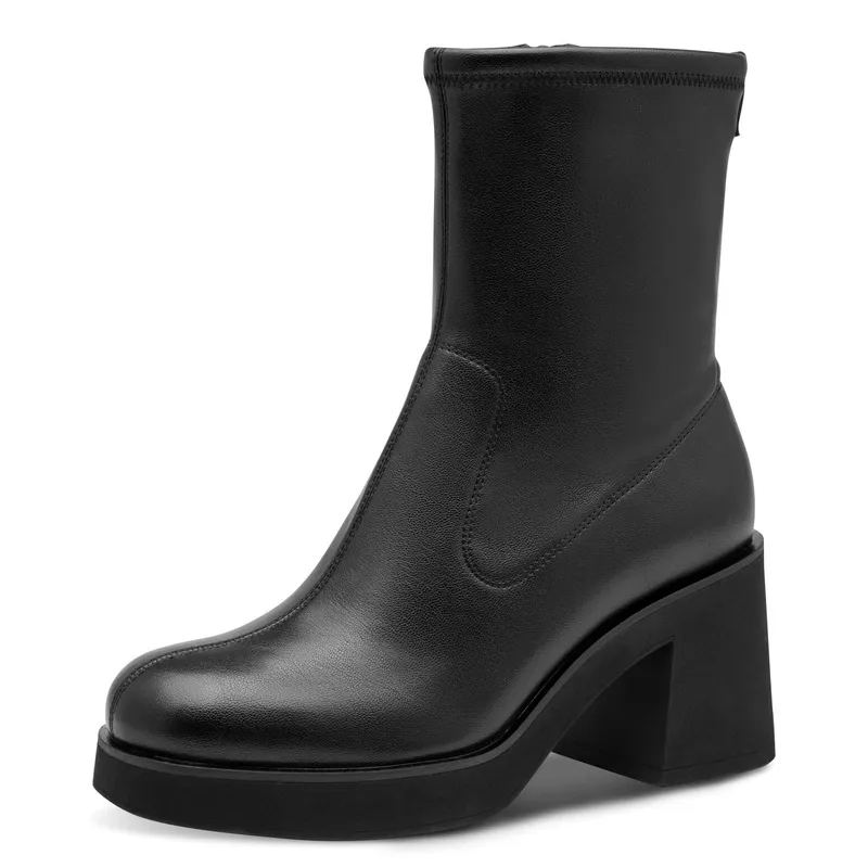 Tamaris Tamaris Stiefelette 100% vegan, Schwarz, – Produktbild 5 von 8