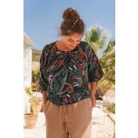 WiDDA Widda Damen vegan Bluse Mila Paisley Print – Produktbild 1 von 1