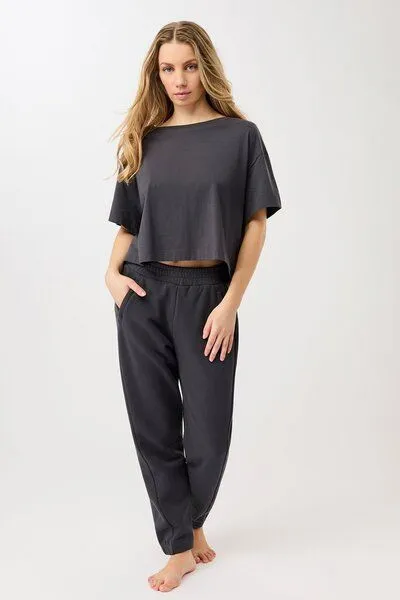 mandala mandala Boxy Tee, Grey (grau), – Produktbild 3 von 3
