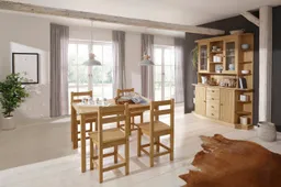 OTTO home Esstisch Indra, aus massiver Kiefer, FSC®, wahlweise mit oder ohne Verlängerung – Produktbild 1 von 1