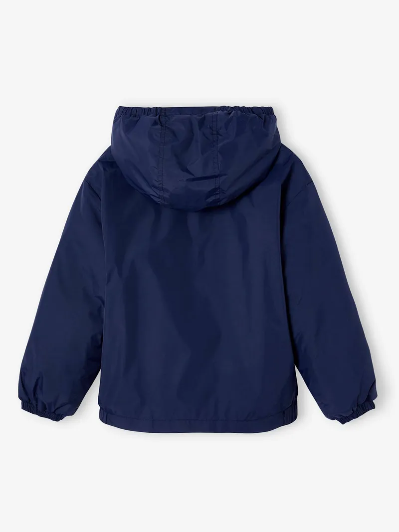 Vertbaudet Übergangsjacke mit Teddyfleecefutter Jungen, Marine, – Produktbild 2 von 4