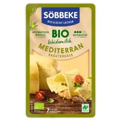 S bbeke S bbeke Mediterran-Kräuterkäse, geschnitten, laktosefrei – Produktbild 1 von 1