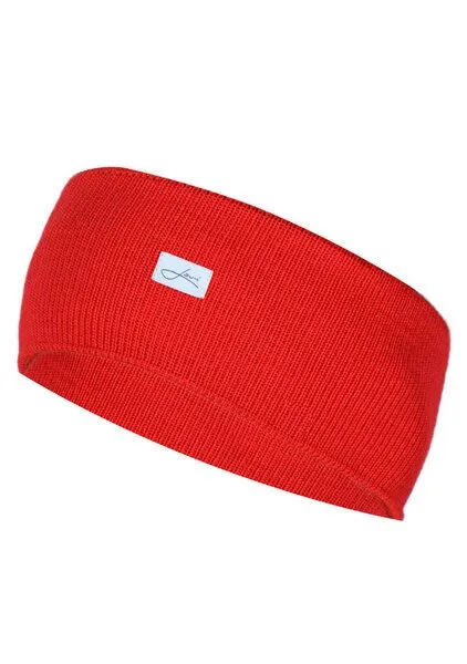 Lou-i Lou-i Stirnband aus Schurwolle Made in Germany, Rot, – Produktbild 1 von 4
