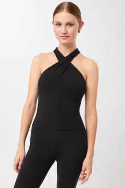 mandala MANDALA Damen vegan Top Tania Black – Produktbild 1 von 1
