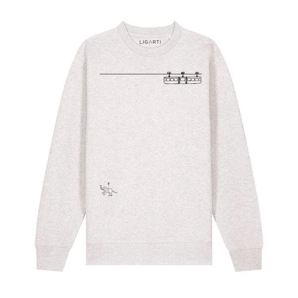 LIGARTI Pullover – Tuffi – LIGARTI Tiermanufaktur, Hellgrau, – Produktbild 1 von 2