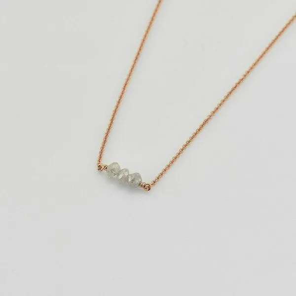 Eppi Eppi Goldener Choker mit Diamanten-Perlen Xanadie, Gold, – Produktbild 2 von 3