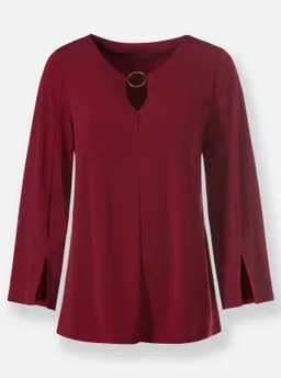 heine 3/4-Arm-Shirt dunkelrot – Produktbild 1 von 1
