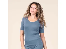 Living Crafts Living Crafts Bio-Damen-Schlafshirt 'ROOS' mit Rundhalsausschnitt, dried lavender, Gr. XL – Produktbild 1 von 1