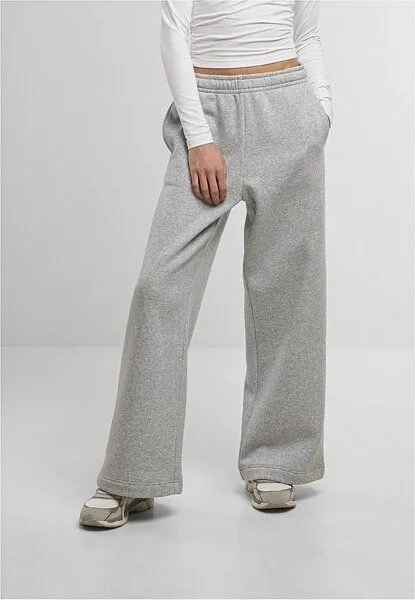 New Morning Studios New Morning Studios Ladies Sweathose Jogginghose mit weitem Bein, Schwarz, – Produktbild 2 von 4