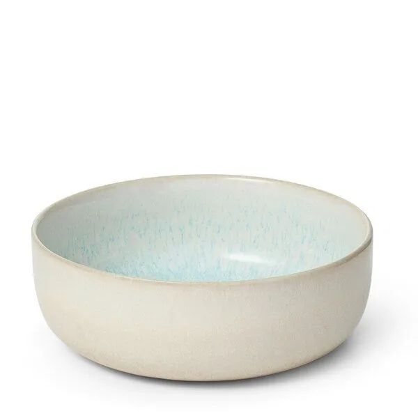 Econovo Econovo Schüssel Keramik Klein 16cm, Hellblau-weiss (hellblau), – Produktbild 1 von 4