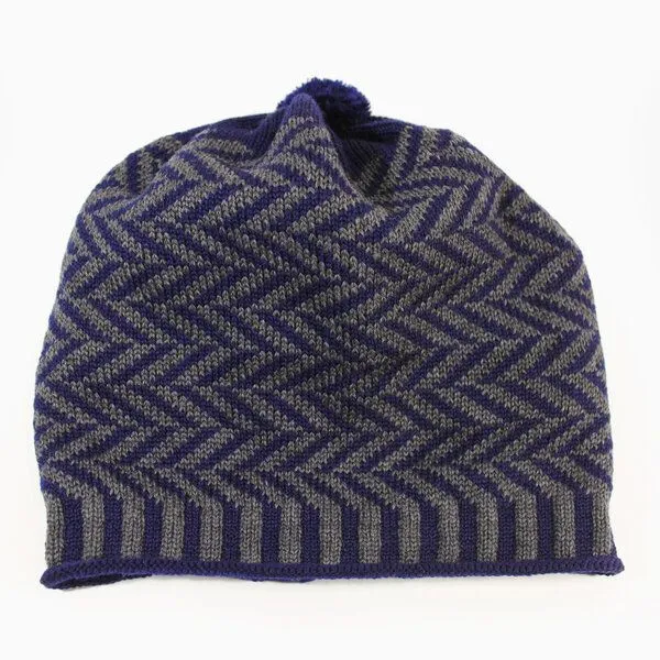 vincente vincente Beany mit Fischgrätmuster, Royal/steingrau, – Produktbild 2 von 3