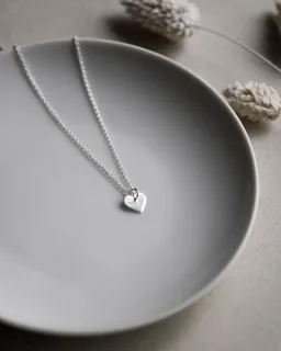 lille mus lille mus Kette 'Herz' 925 Silber – Produktbild 1 von 1