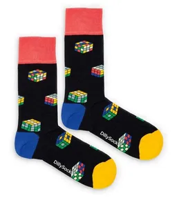 DillySocks DillySocks Socken Color Cube aus Biobaumwoll-Mix – Produktbild 1 von 1