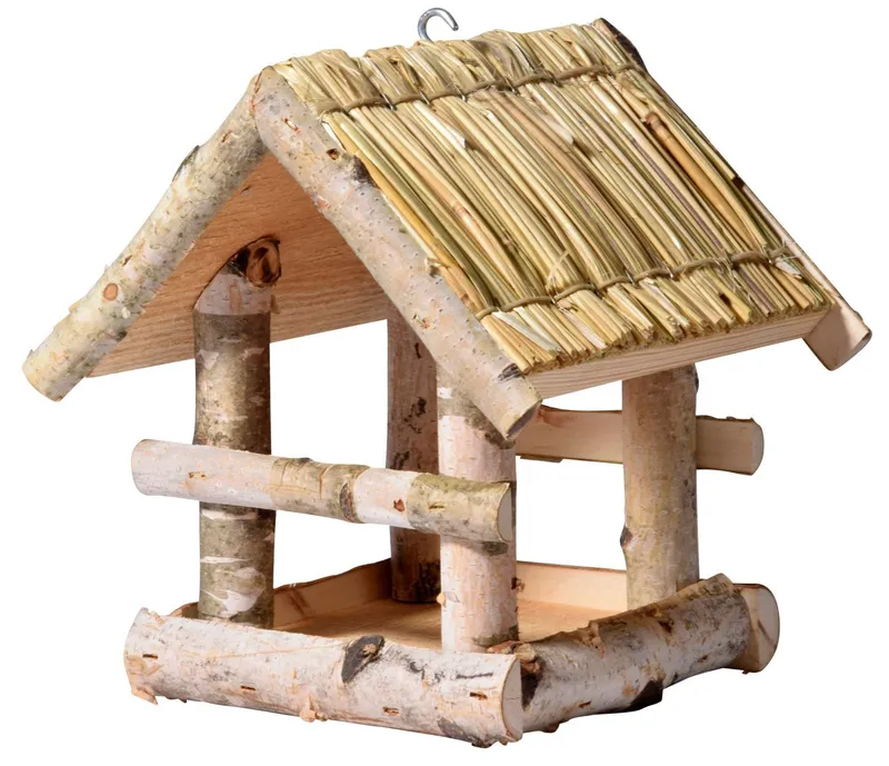 unbespielt Futterhaus Vogelhaus Harmonie, Hängend, aus Birke – Produktbild 2 von 2