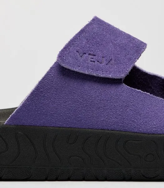 Veja Sandale Veja ETNA Suede - Unisex, Acai acai black (lila), – Produktbild 5 von 8
