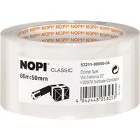 NOPI NOPI Packband 'Classic 4042', Stärke 52 µ, 50 mm x 66 m, transparent – Produktbild 1 von 1