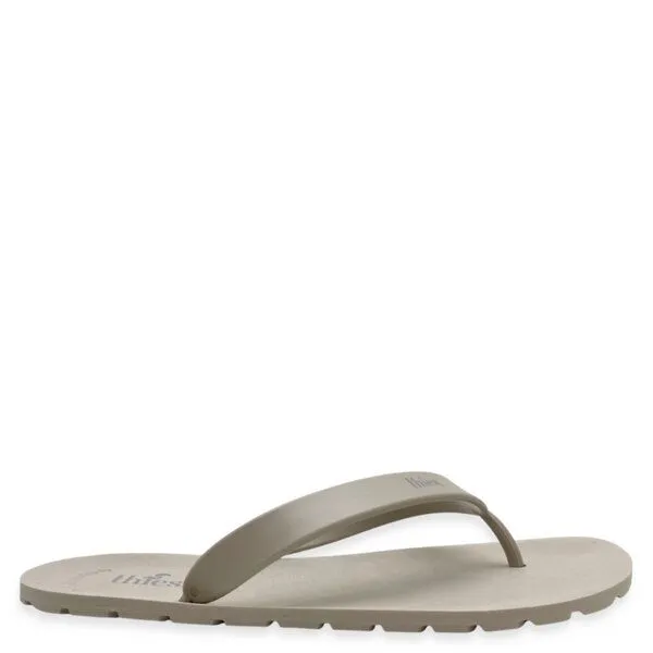 thies thies Vegane Eco Thong Beach Sandale aus pflanzenbasierendem Kunststoff, Beige (beige), – Produktbild 1 von 4