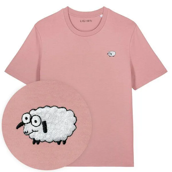 LIGARTI T-Shirt – Wollke – LIGARTI Tiermanufaktur, Schwarz, – Produktbild 4 von 5