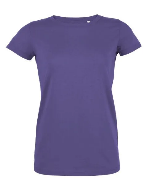 University of Soul University of Soul Damen T-Shirt aus Bio-Baumwolle "Lara", Lila, – Produktbild 1 von 1