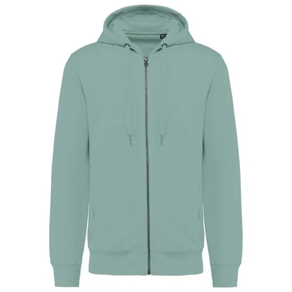 Greenspired Greenspired Umweltfreundliches Unisex-Kapuzensweatshirt mit Zip 300g/m² XS-4 XL, Salbei, – Produktbild 1 von 2